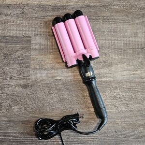 BABE WAVES Jumbo 3 Barrel Waver Digital Curling Iron